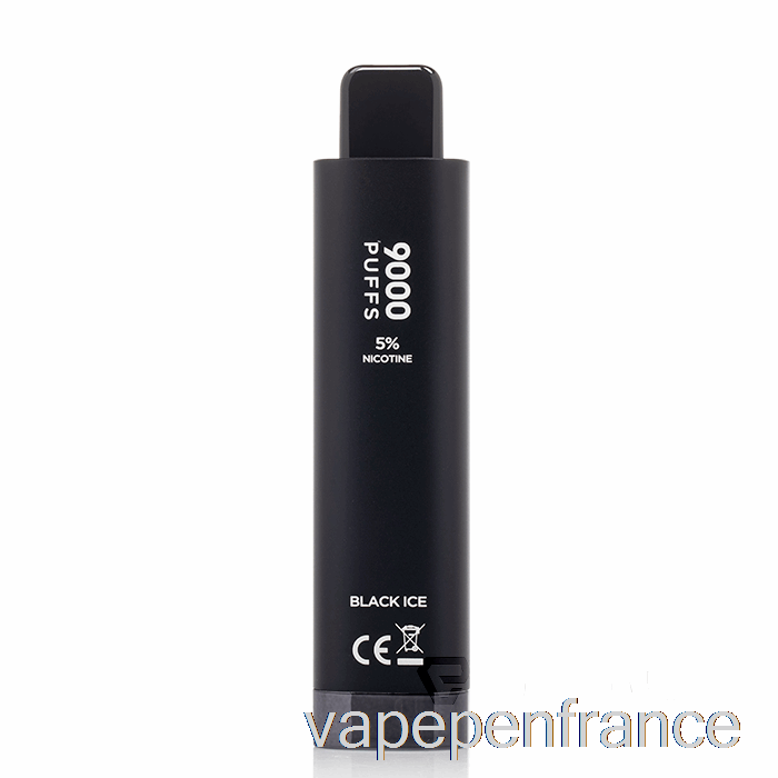 Hqd Cuvie Plus 2.0 9000 Stylo Vape à Glace Noir Jetable